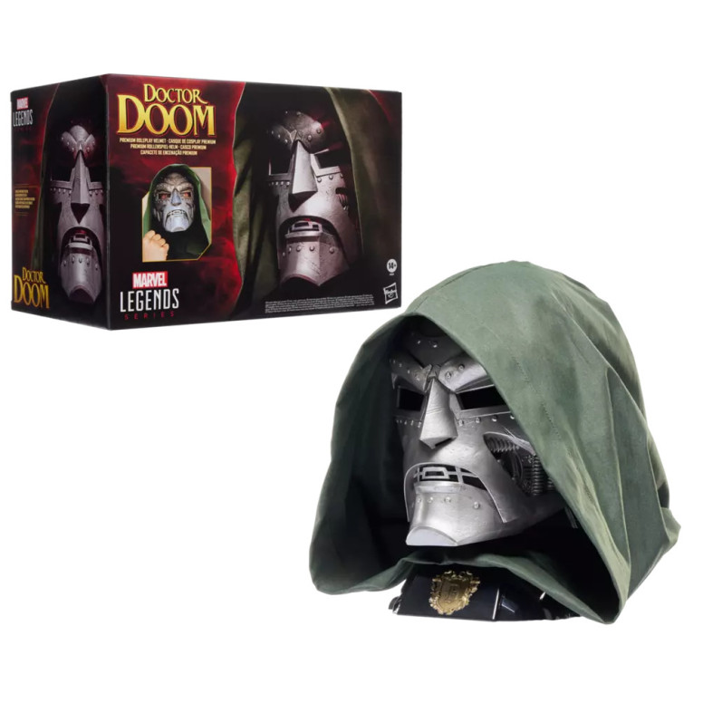 Hasbro - Réplica Casco Dr Doom 1/1 - Marvel Legends Casco