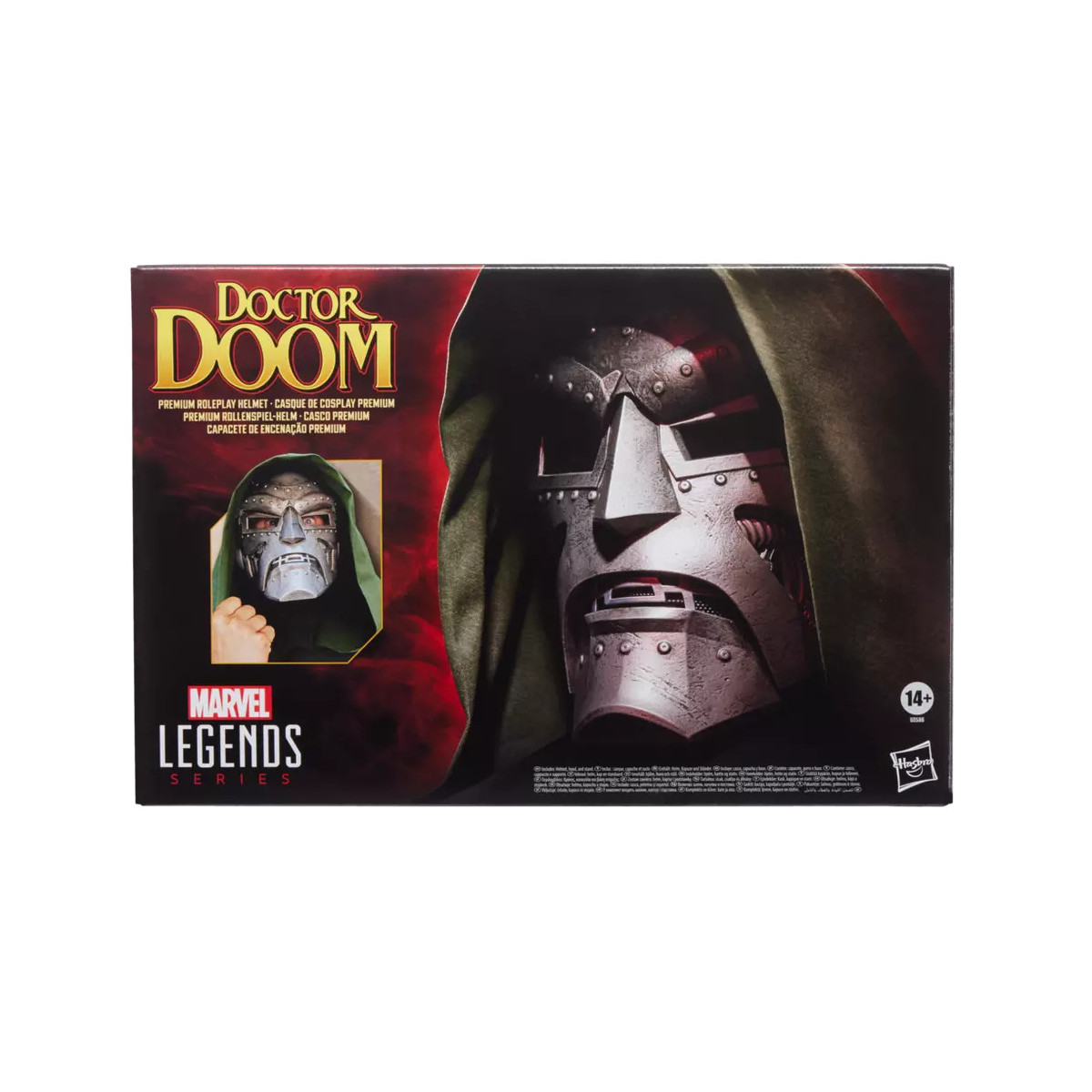 Hasbro - Réplica Casco Dr Doom 1/1 - Marvel Legends Casco