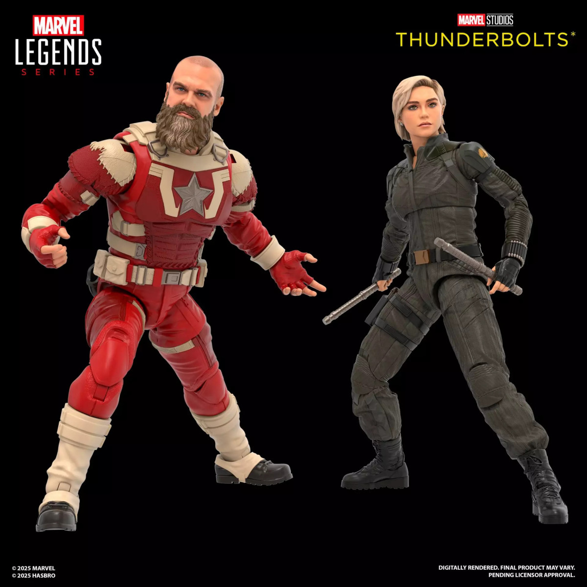 Hasbro Marvel Legends Serie «Yelena Belova y Red Guardian» - Thunderbolts