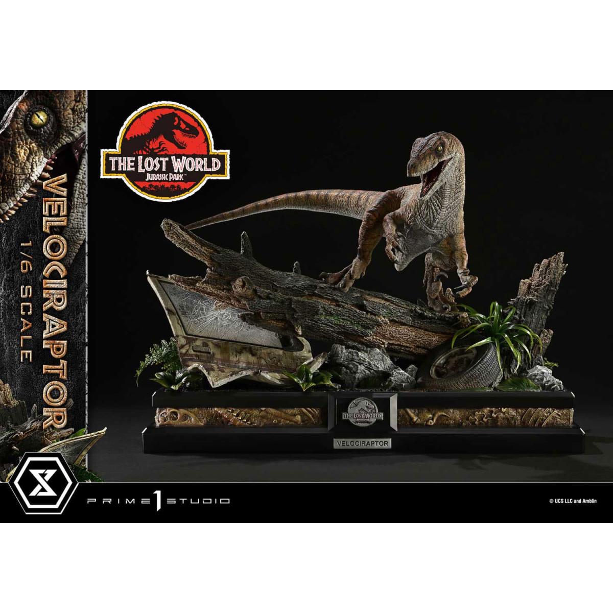 Prime 1 Studio - Jurassic Park II - statue Legacy Museum Collection 1/6 Velociraptor Bonus Version 41 cm