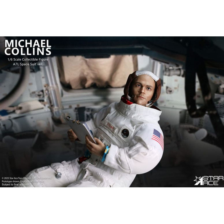 Star Ace - Apolo 11 - Michael Collins 1/6