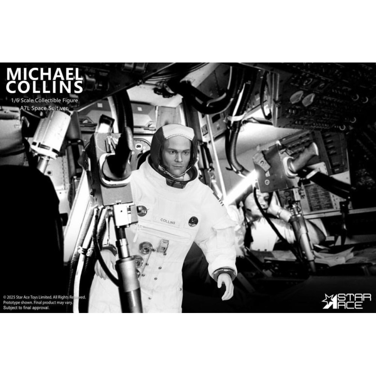 Star Ace - Apolo 11 - Michael Collins 1/6