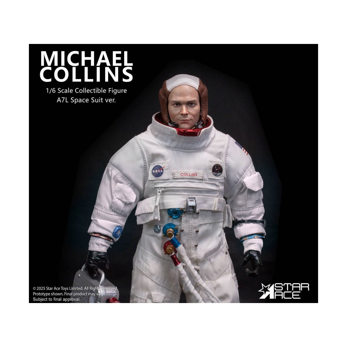 Star Ace - Apolo 11 - Michael Collins 1/6