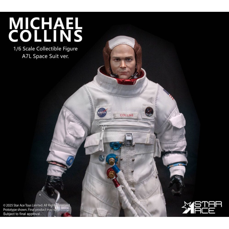 Star Ace - Apolo 11 - Michael Collins 1/6