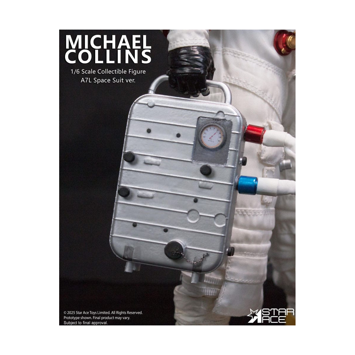 Star Ace - Apolo 11 - Michael Collins 1/6