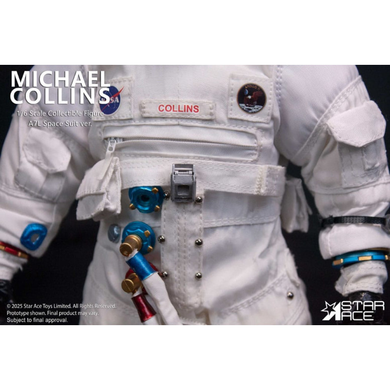 Star Ace - Apolo 11 - Michael Collins 1/6