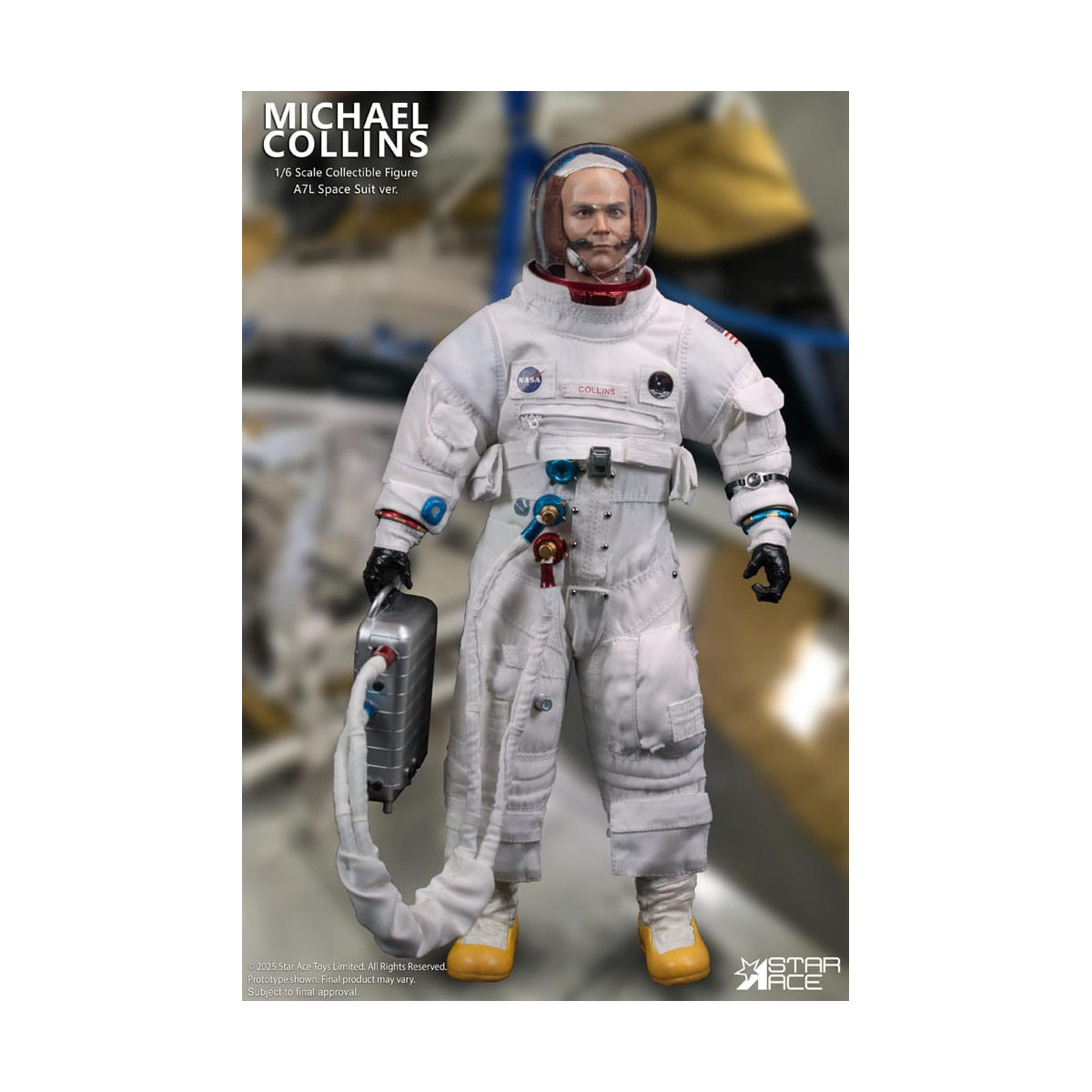 Star Ace - Apolo 11 - Michael Collins 1/6