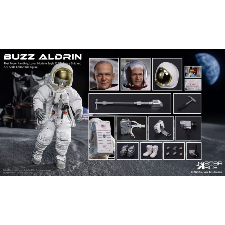 Star Ace - Apolo 11 - Buzz Aldrin 1/6