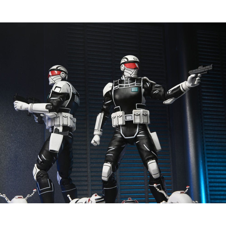 NECA - IDW Comics - Comando Synja con Mousers - El Último Ronin - TMNT