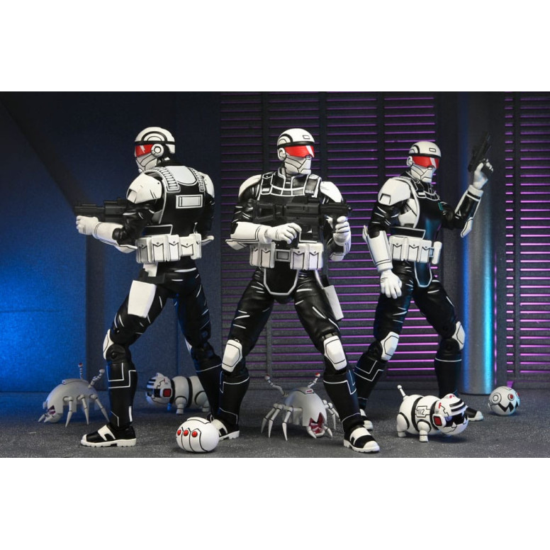 NECA - IDW Comics - Comando Synja con Mousers - El Último Ronin - TMNT