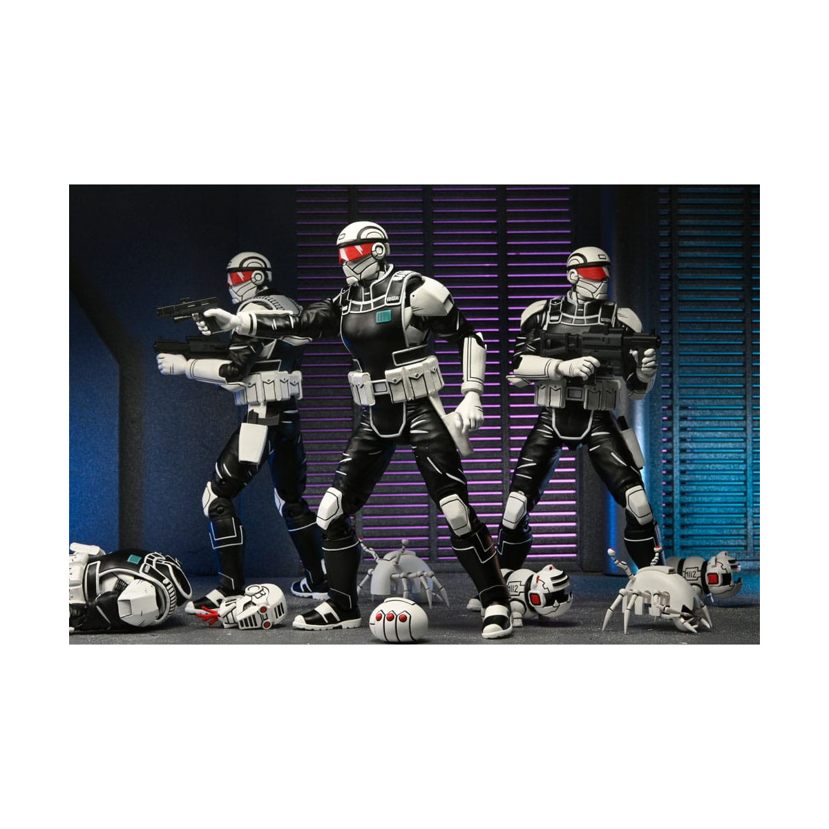 NECA - IDW Comics - Comando Synja con Mousers - El Último Ronin - TMNT