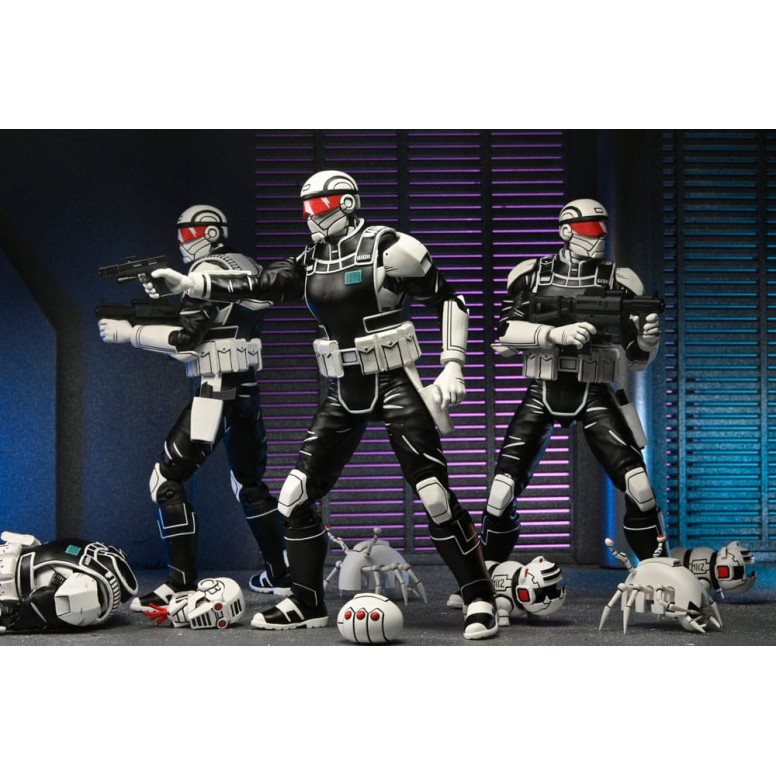 NECA - IDW Comics - Comando Synja con Mousers - El Último Ronin - TMNT