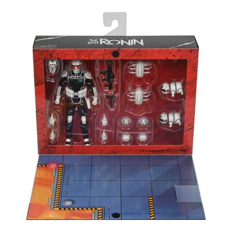 NECA - IDW Comics - Comando Synja con Mousers - El Último Ronin - TMNT