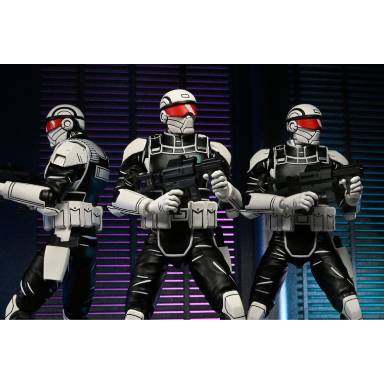 NECA - IDW Comics - Comando Synja con Mousers - El Último Ronin - TMNT