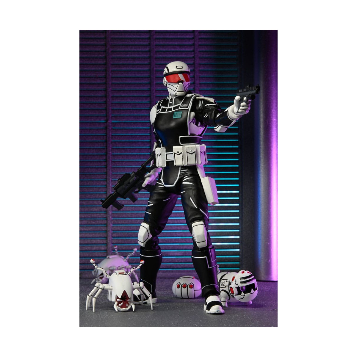 NECA - IDW Comics - Comando Synja con Mousers - El Último Ronin - TMNT