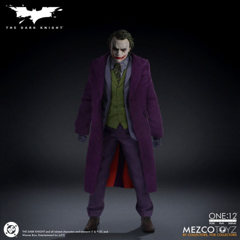 Mezco One 12 - Batman El Caballero Oscuro - El Joker - DC Comics