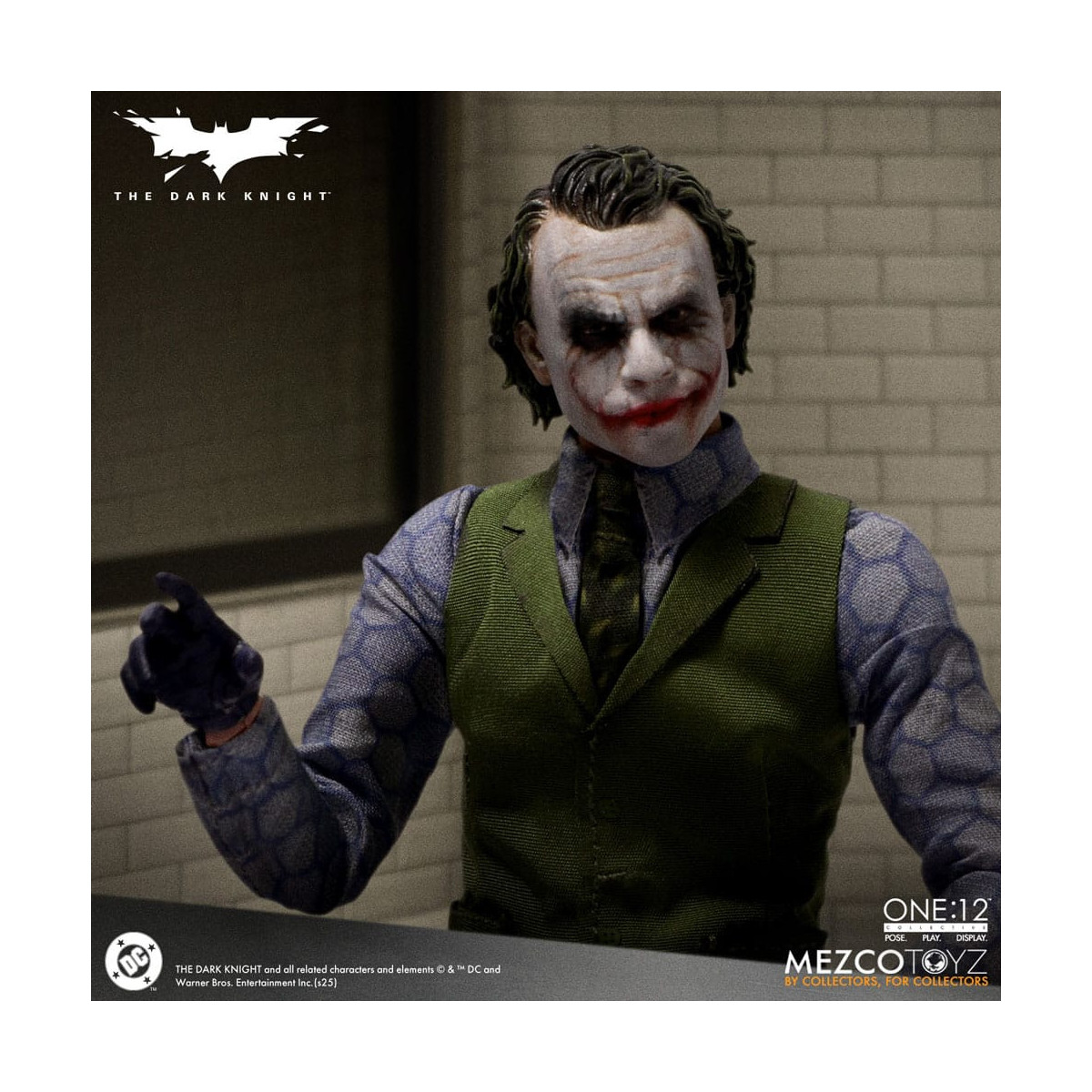 Mezco One 12 - Batman El Caballero Oscuro - El Joker - DC Comics