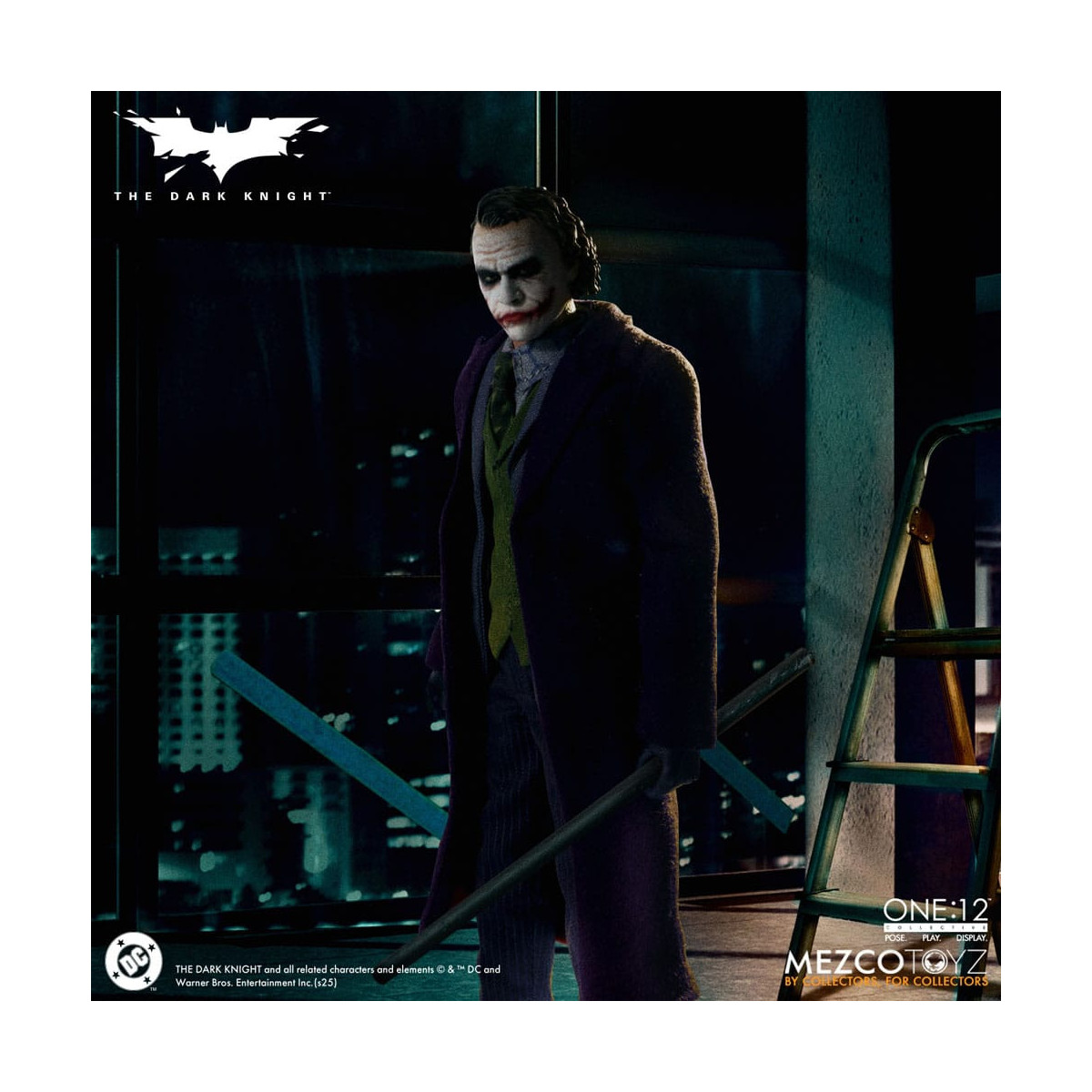 Mezco One 12 - Batman El Caballero Oscuro - El Joker - DC Comics