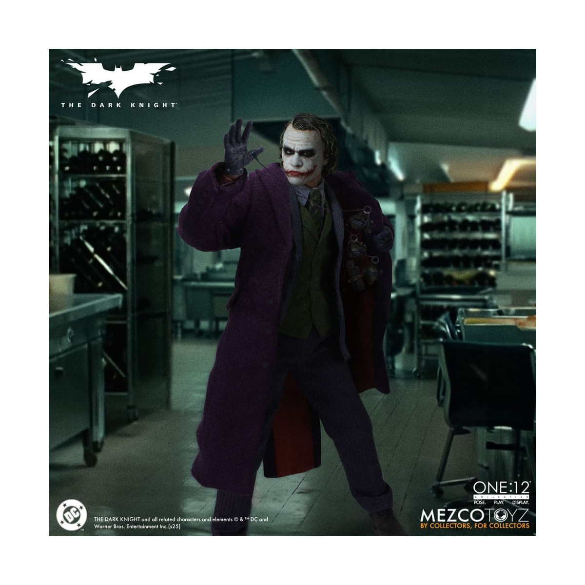 Mezco One 12 - Batman El Caballero Oscuro - El Joker - DC Comics