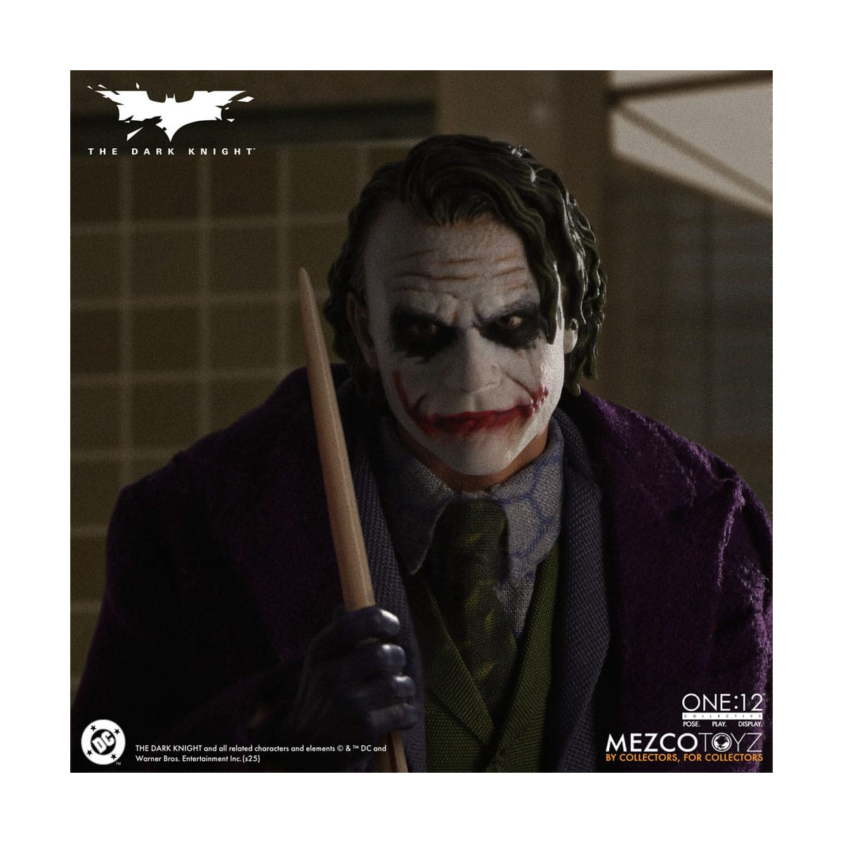 Mezco One 12 - Batman El Caballero Oscuro - El Joker - DC Comics