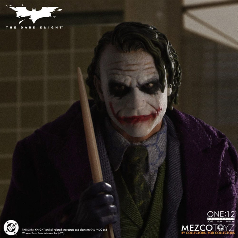 Mezco One 12 - Batman El Caballero Oscuro - El Joker - DC Comics