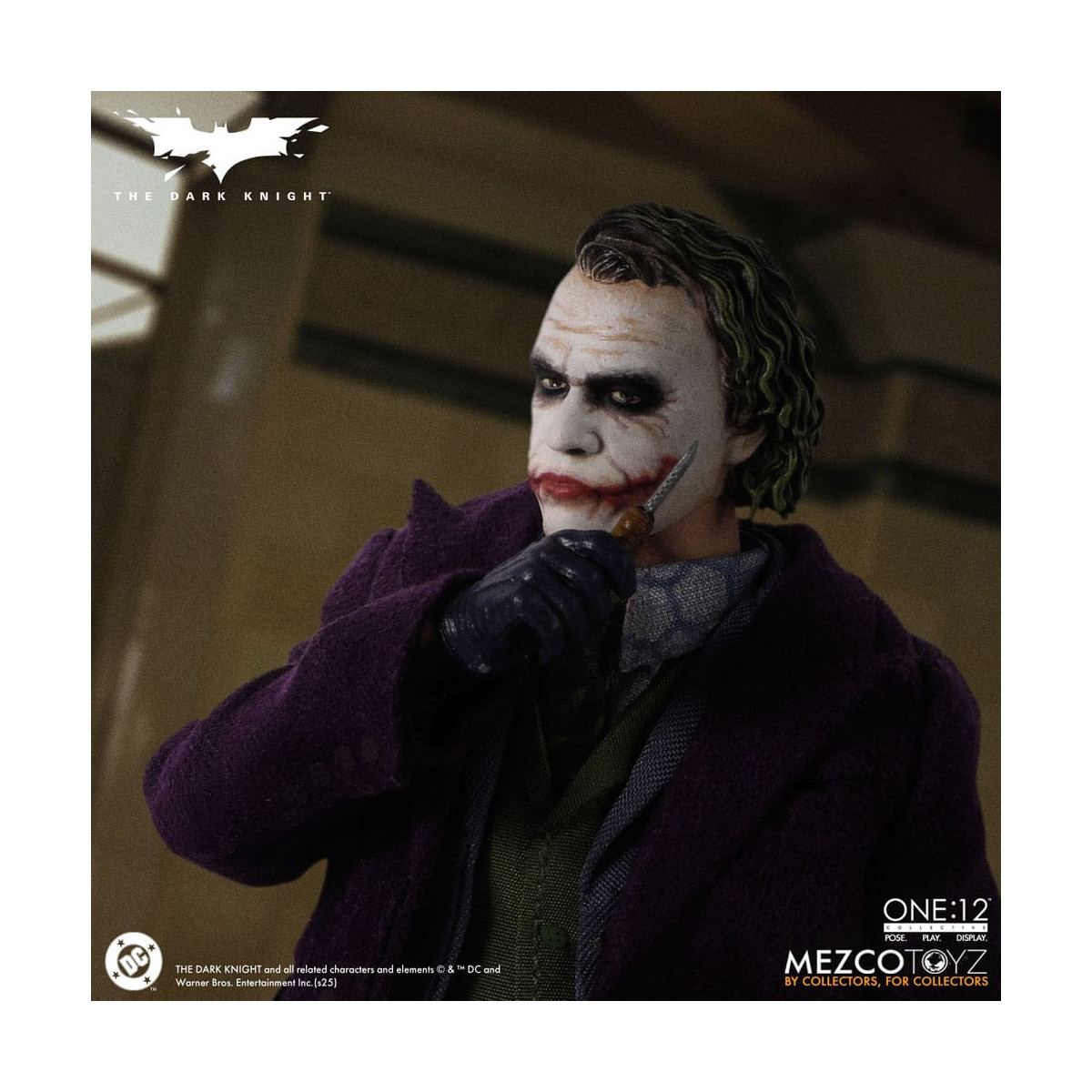 Mezco One 12 - Batman El Caballero Oscuro - El Joker - DC Comics