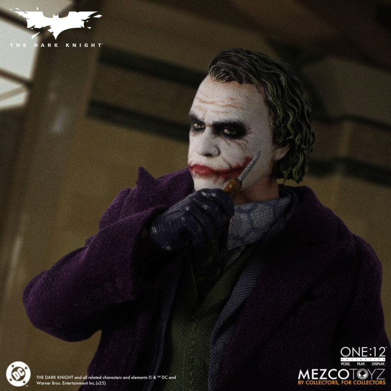 Mezco One 12 - Batman El Caballero Oscuro - El Joker - DC Comics