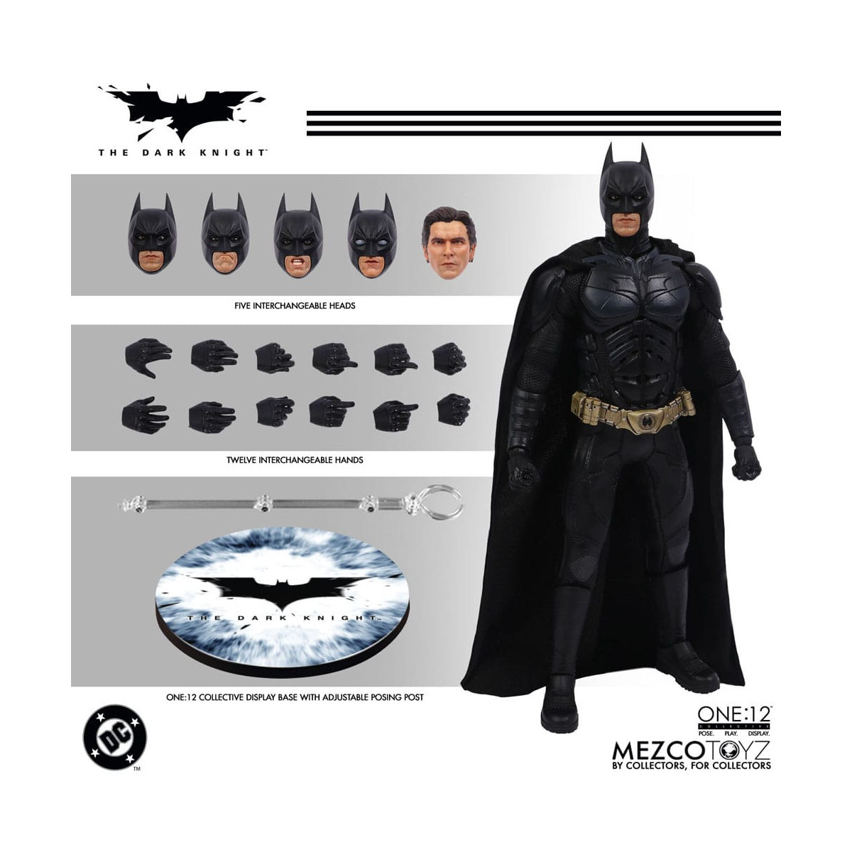 Mezco One 12 - El Caballero Oscuro - BATMAN - DC Comics