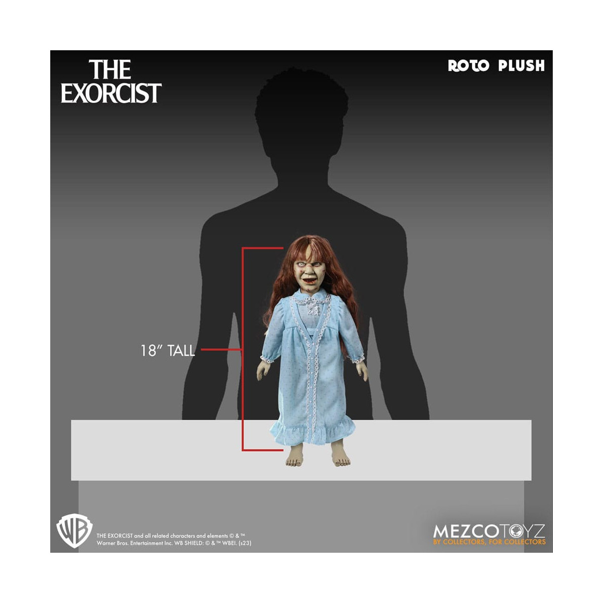 Mezco MDS - El Exorcista - Regan MacNeil - Mezco Designer Series Roto Doll
