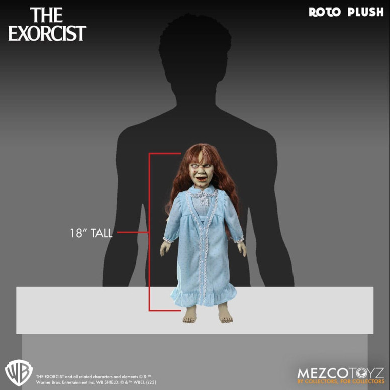 Mezco MDS - El Exorcista - Regan MacNeil - Mezco Designer Series Roto Doll