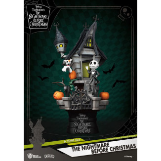 Beast Kingdom Disney - La casa encantada de Jack D-Stage - La curiosa Navidad del Sr. Jack
