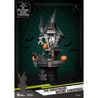 Beast Kingdom Disney - La casa encantada de Jack D-Stage - La curiosa Navidad del Sr. Jack