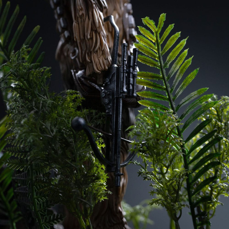Iron Studios Star Wars - Chewbacca y Tokkat Arte Escala 1/10 - El Retorno del Jedi