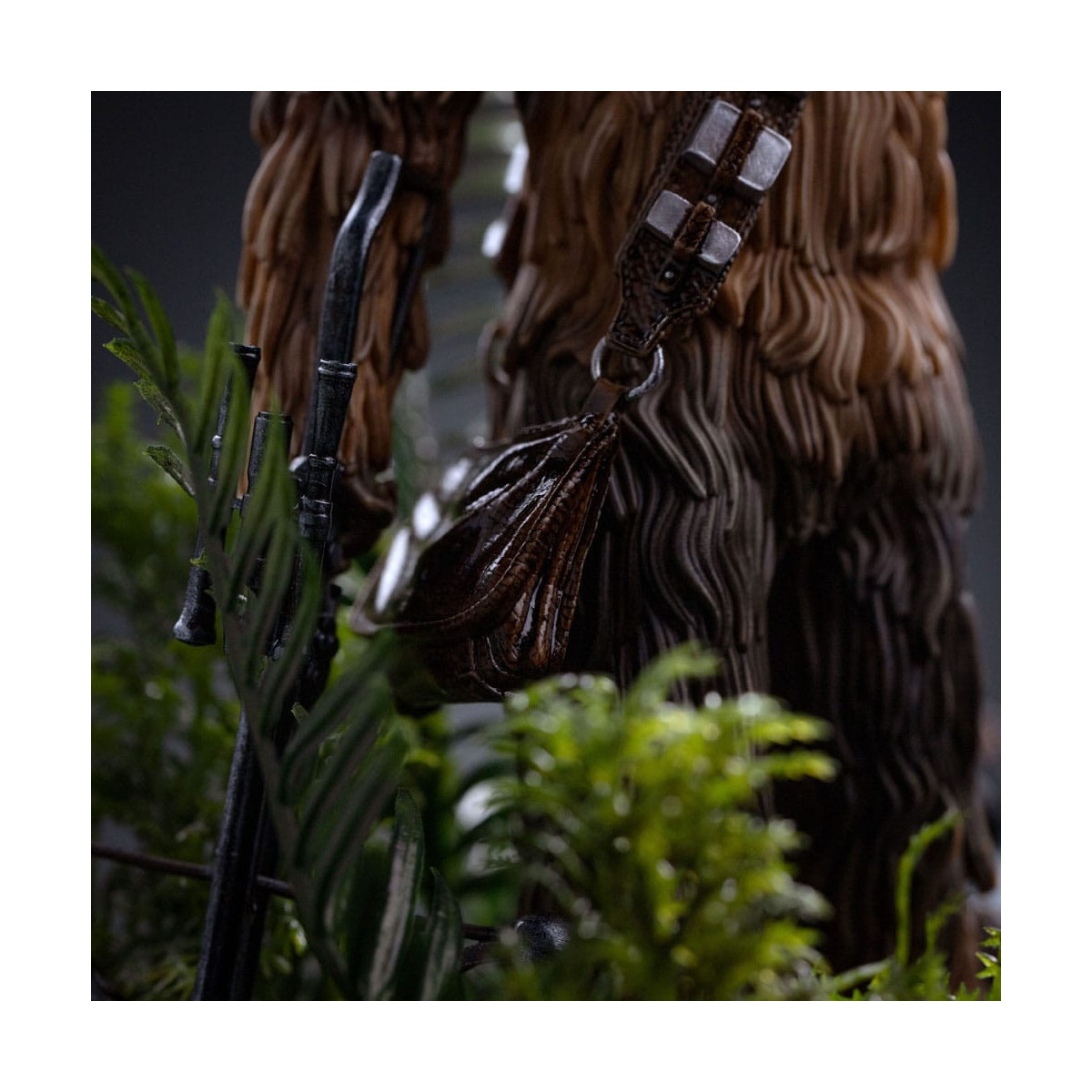 Iron Studios Star Wars - Chewbacca y Tokkat Arte Escala 1/10 - El Retorno del Jedi