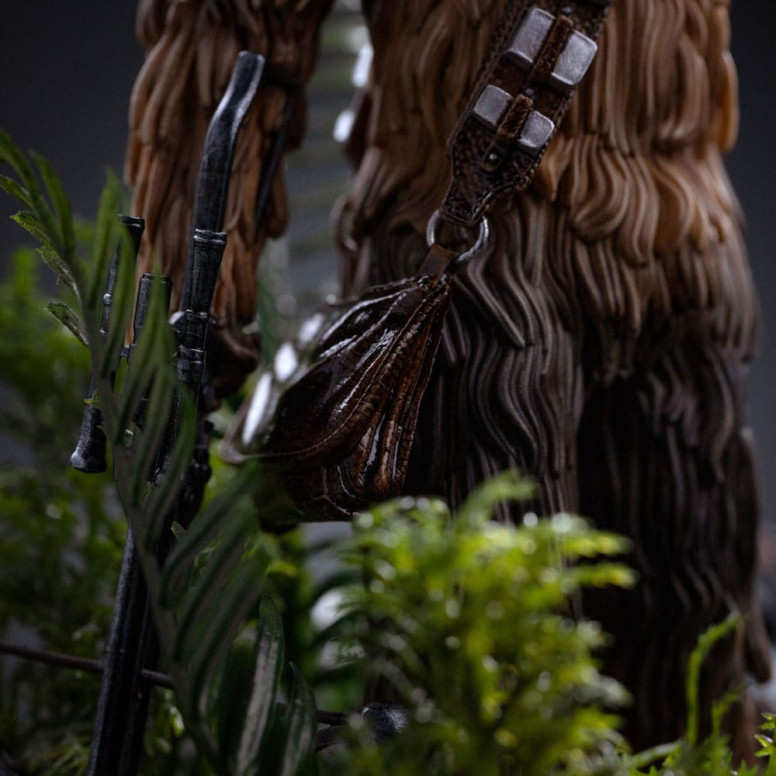 Iron Studios Star Wars - Chewbacca y Tokkat Arte Escala 1/10 - El Retorno del Jedi