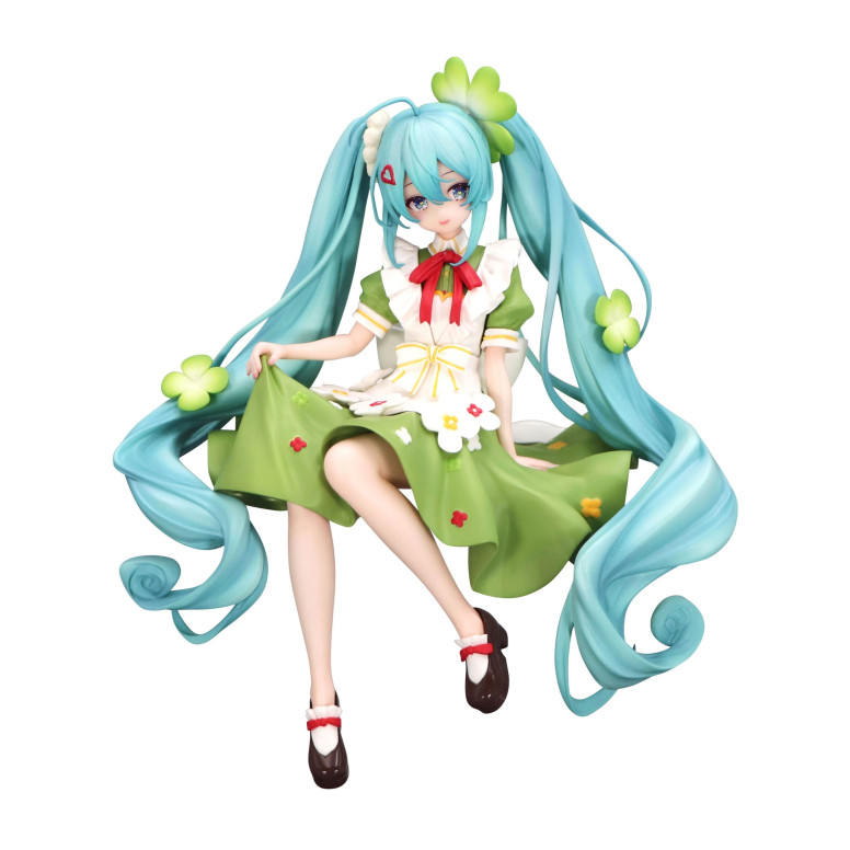 Furyu - HATSUNE MIKU FLOWER FAIRY CLOVER Version - Tapón para fideos