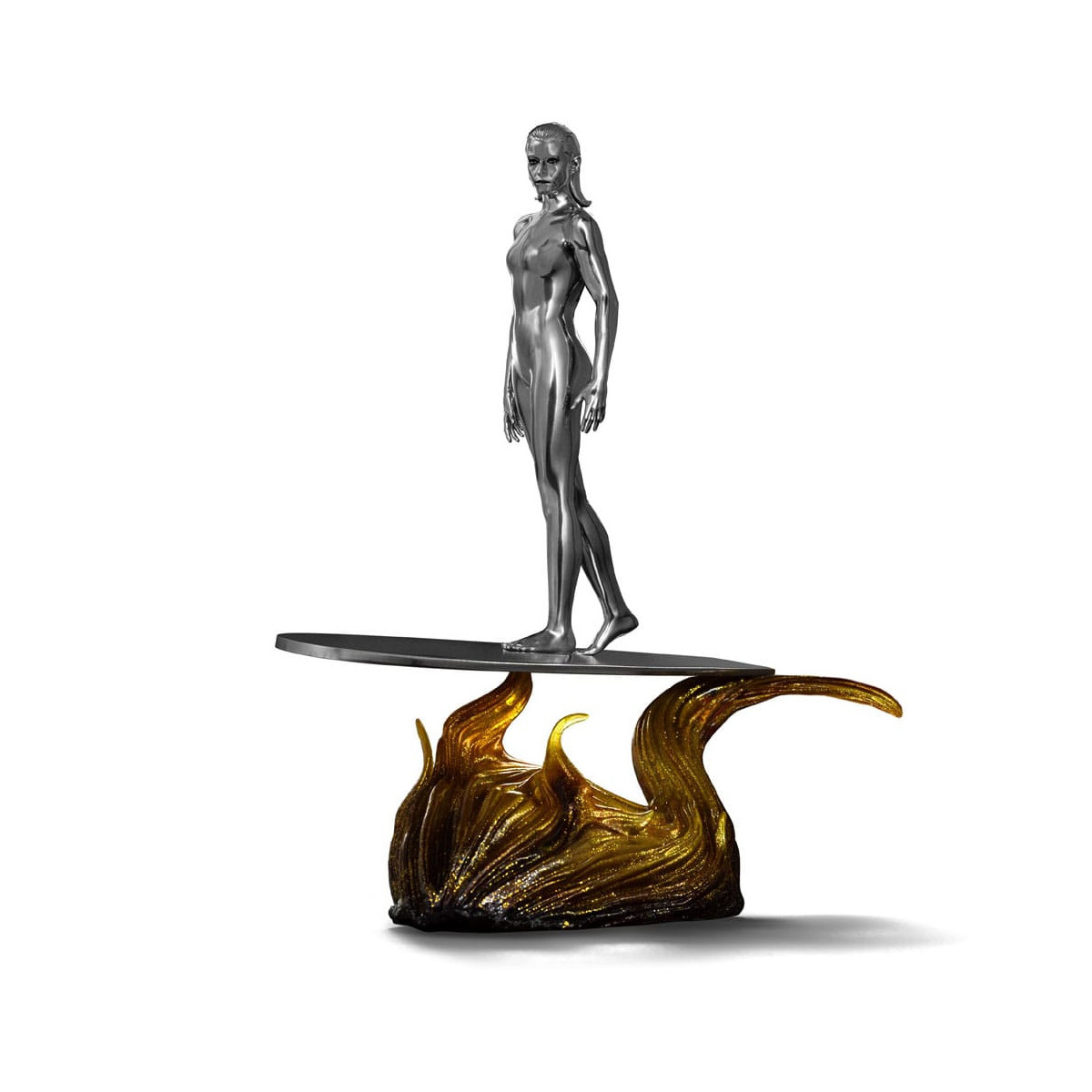 Iron Studios - Marvel Fantastic 4 - Silver Surfer Art Escala 1/10