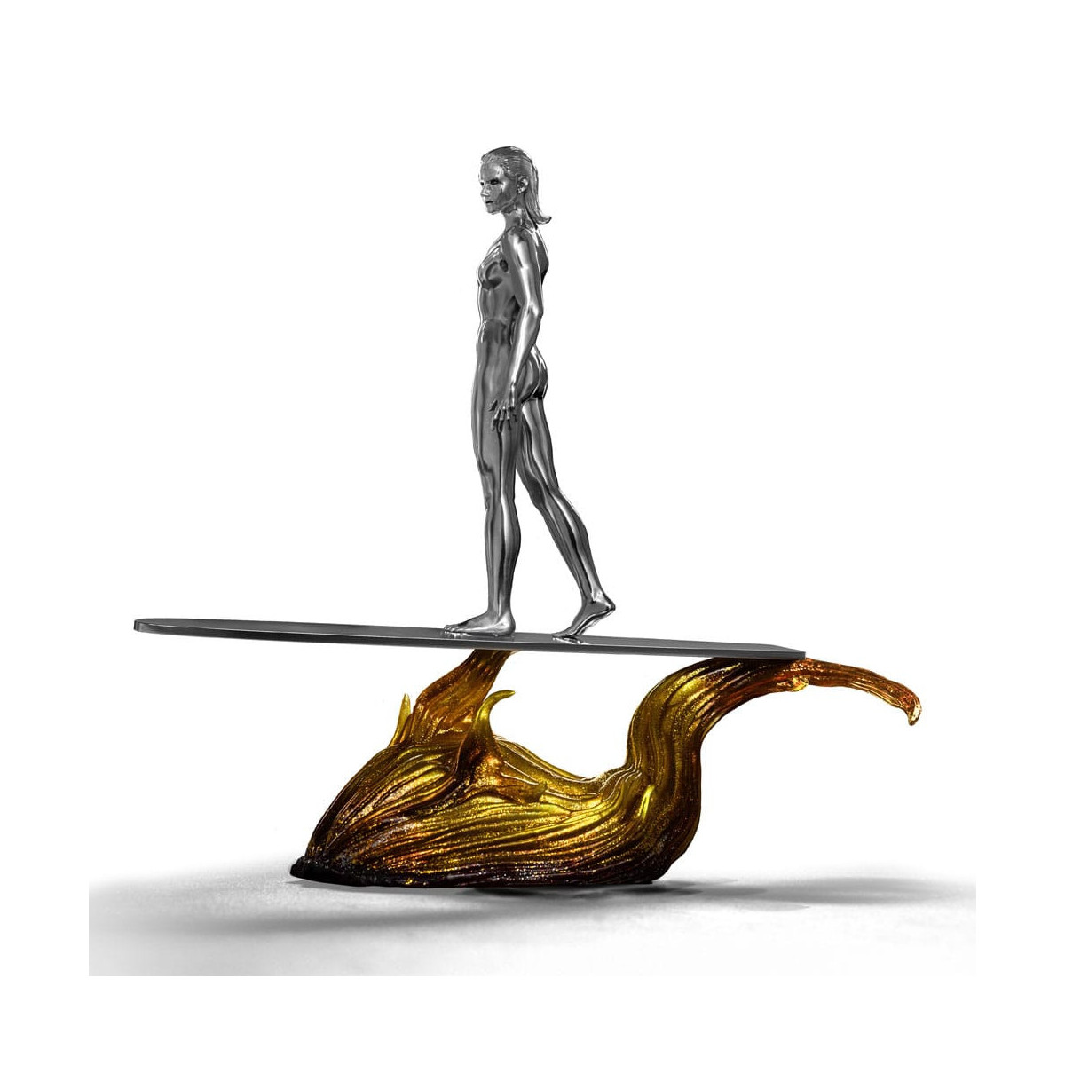 Iron Studios - Marvel Fantastic 4 - Silver Surfer Art Escala 1/10