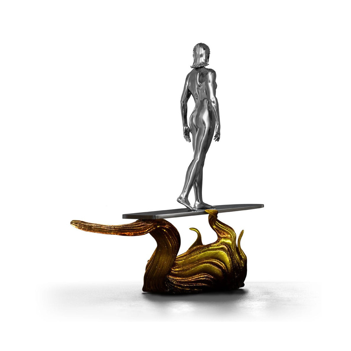 Iron Studios - Marvel Fantastic 4 - Silver Surfer Art Escala 1/10