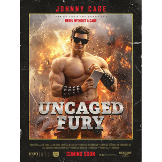 Iron Studios - Mortal Kombat - Johnny Cage Arte Escala 1/10