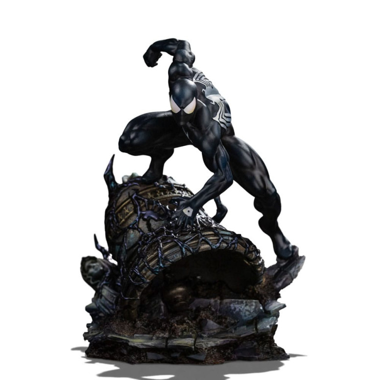 Iron Studios Marvel Comics - Spider-Man Traje Negro BDS Art Escala 1/10