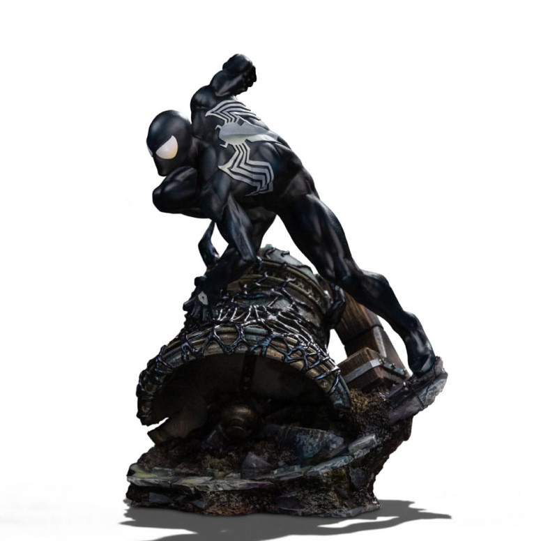 Iron Studios Marvel Comics - Spider-Man Traje Negro BDS Art Escala 1/10