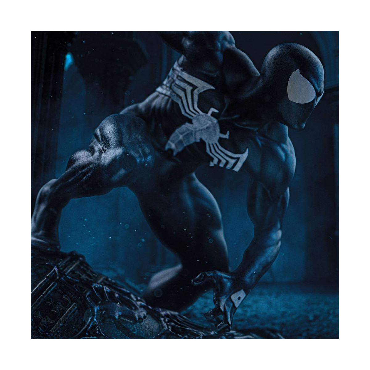 Iron Studios Marvel Comics - Spider-Man Traje Negro BDS Art Escala 1/10