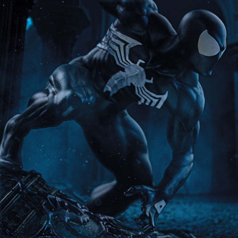 Iron Studios Marvel Comics - Spider-Man Traje Negro BDS Art Escala 1/10