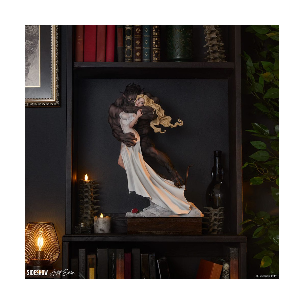 Sideshow - Serie Artista Original - La Bella y la Bestia por Maria Panfilova