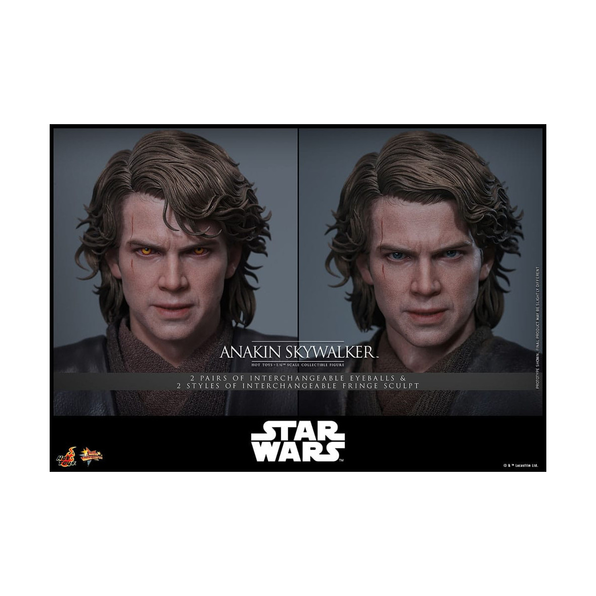 Hot toys Star Wars: Anakin Skywalker MMS839 1/6 - Episodio III: La venganza de los Sith