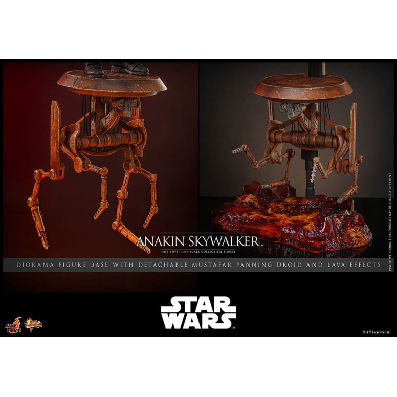 Hot toys Star Wars: Anakin Skywalker MMS839 1/6 - Episodio III: La venganza de los Sith