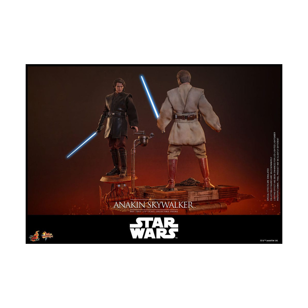 Hot toys Star Wars: Anakin Skywalker MMS839 1/6 - Episodio III: La venganza de los Sith