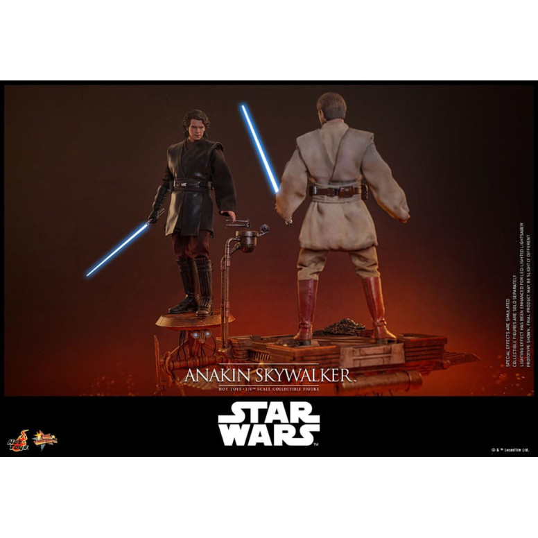 Hot toys Star Wars: Anakin Skywalker MMS839 1/6 - Episodio III: La venganza de los Sith