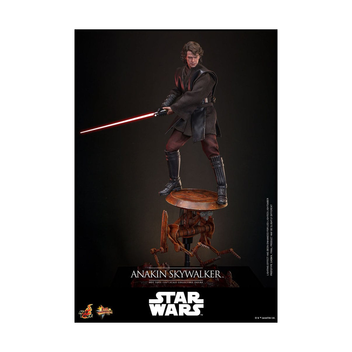 Hot toys Star Wars: Anakin Skywalker MMS839 1/6 - Episodio III: La venganza de los Sith